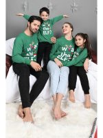 Bluze Craciun Familie Bluze de Familie - Set Elf Verde 🎅 Idei Cadouri Craciun