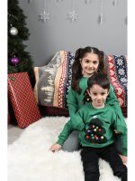 Bluze Craciun Copii Bluza Copil Christmas Tree Verde 🎅 Idei Cadouri Craciun