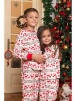 Pijamale Copii Craciun Pijama Copil Jingle Red #CadouriDeCraciun