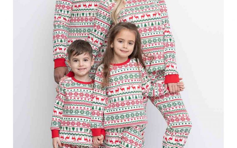 Cadouri Craciun ⭐Online Pijamale Pijamale Familie - Set Holiday