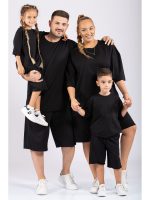 Compleuri de Familie - Set Oversize Negru Plus Size 🎅
