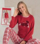 Pijama dama vatuita Merry Christmas #CadouriDeCraciun